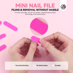 SAVILAND adhesive tabs offer quick, secure nail tip application.