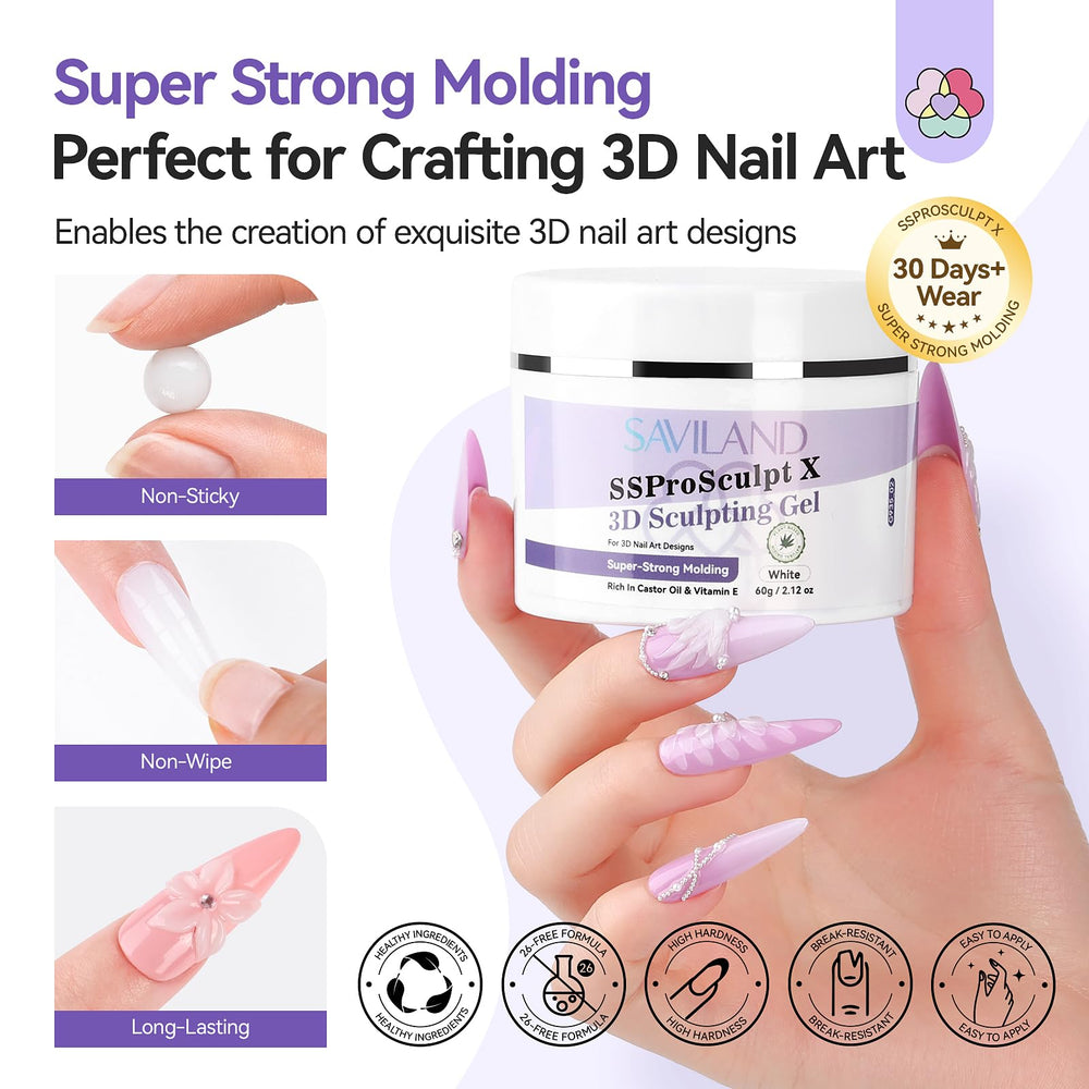 SAVILAND gel with castor oil and vitamin E ingredients