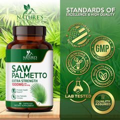 Herbal extract ingredients for Saw Palmetto