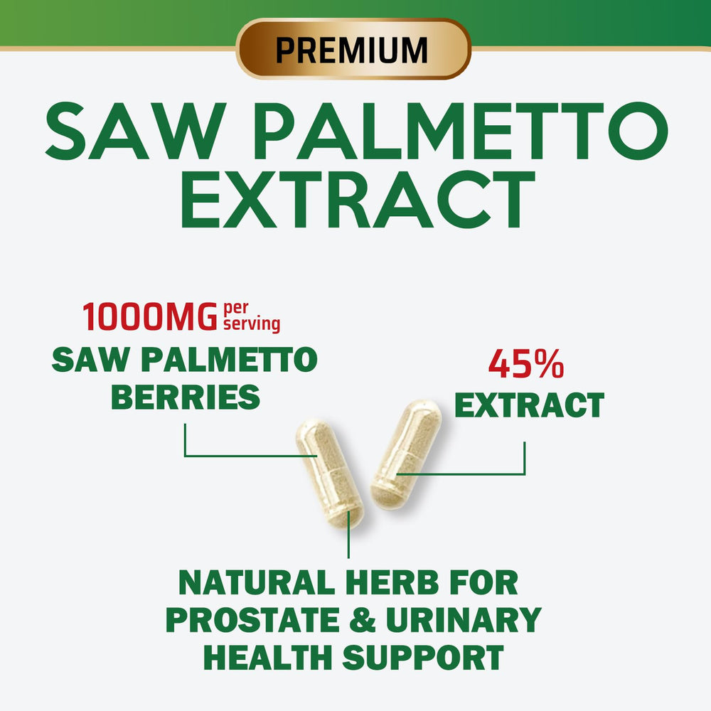 Saw Palmetto supporting hair health