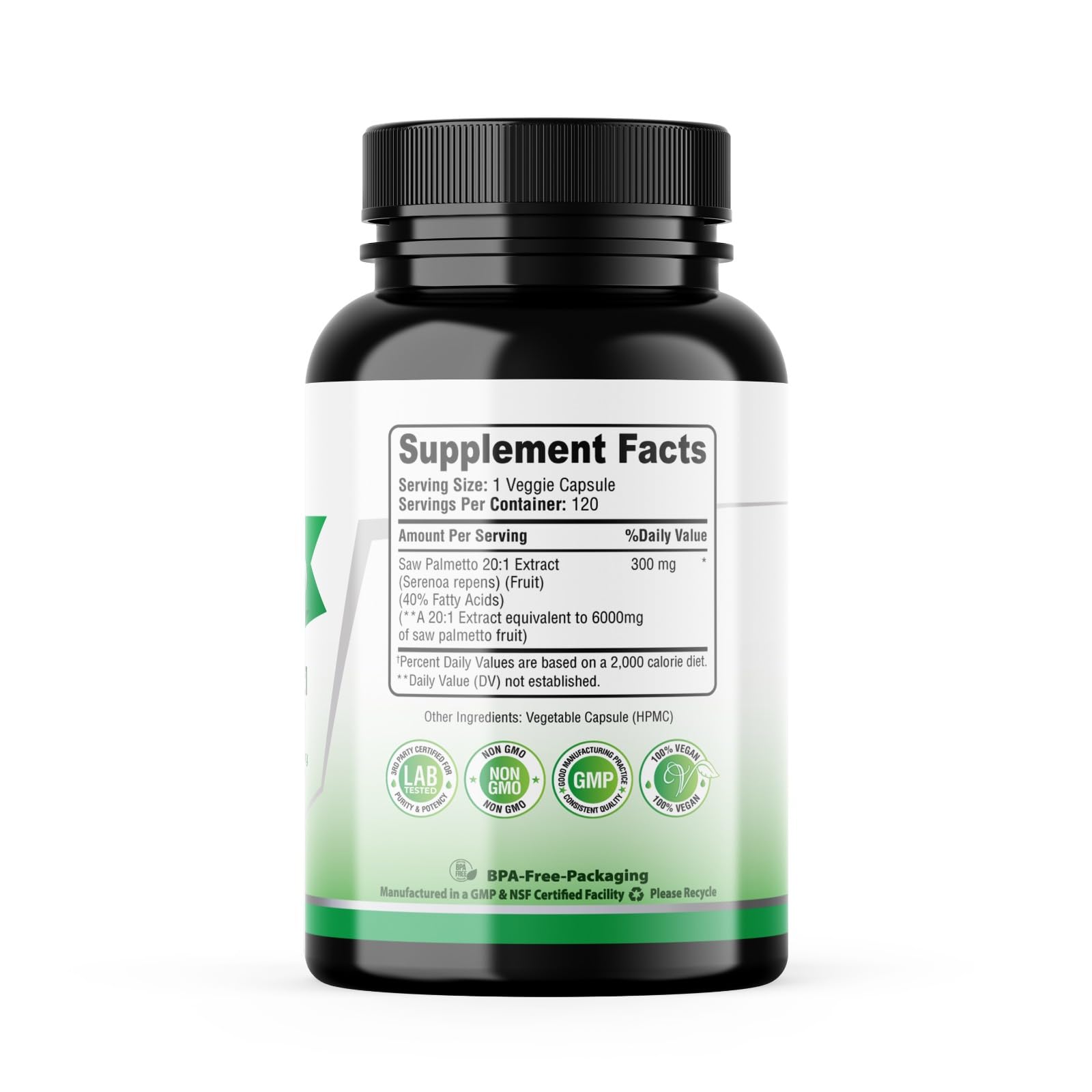 Saw Palmetto supporting prostate and urinary tract health