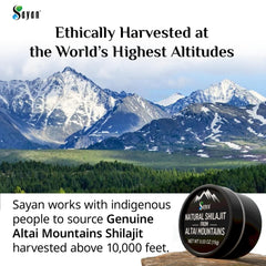 Altai Mountains landscape representing Shilajit source