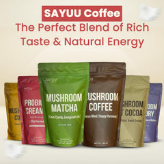 Frothy cappuccino-style beverage made with SAYUU Creamer