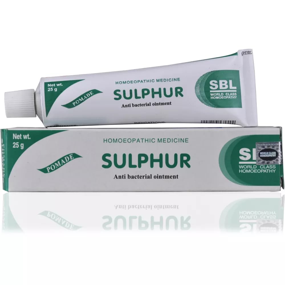 SBL Sulphur Ointment 25g - front view