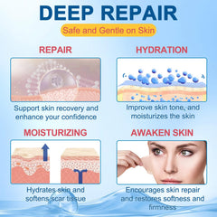 Scar Butter application massage shows quick absorption with no greasy residue.