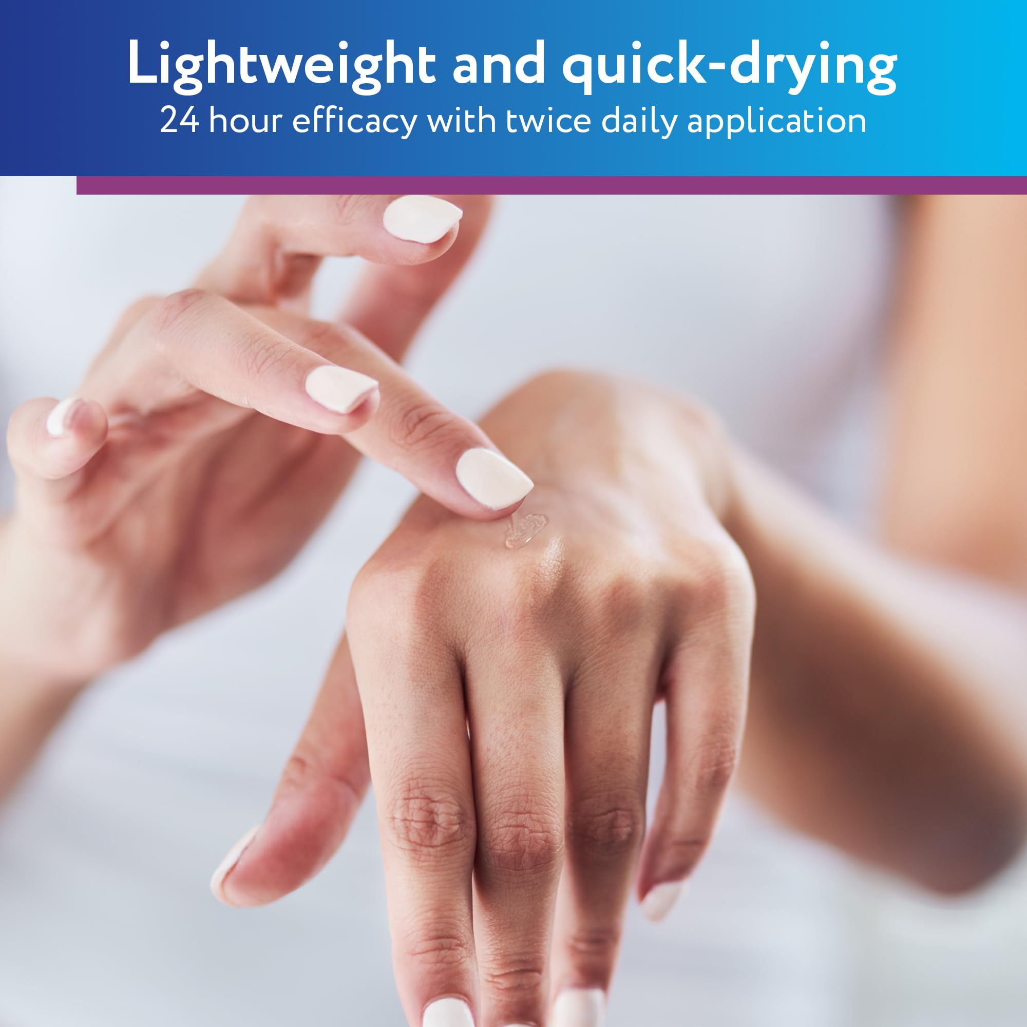 ScarAway silicone scar gel after burn injury; aids scar appearance during healing