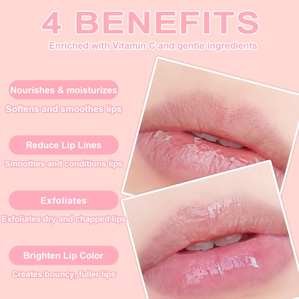 Scarman lip mask pre-makeup step for smooth lips