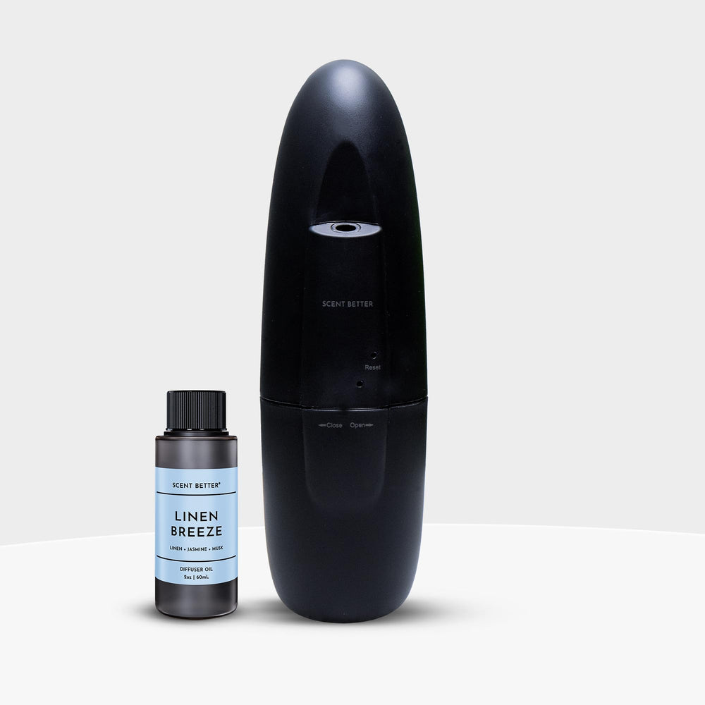 Scent Better plug-in waterless diffuser in black finish