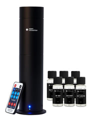 Scent Collection Hotel Waterless Diffuser with six oils creates premium hotel-grade ambiance.