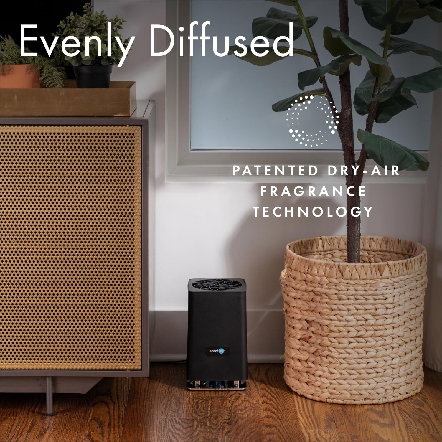 ScentAir Whisper Home diffuser compatible with Amazon Alexa and Google Assistant