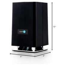ScentAir Whisper Home diffuser in black, back view