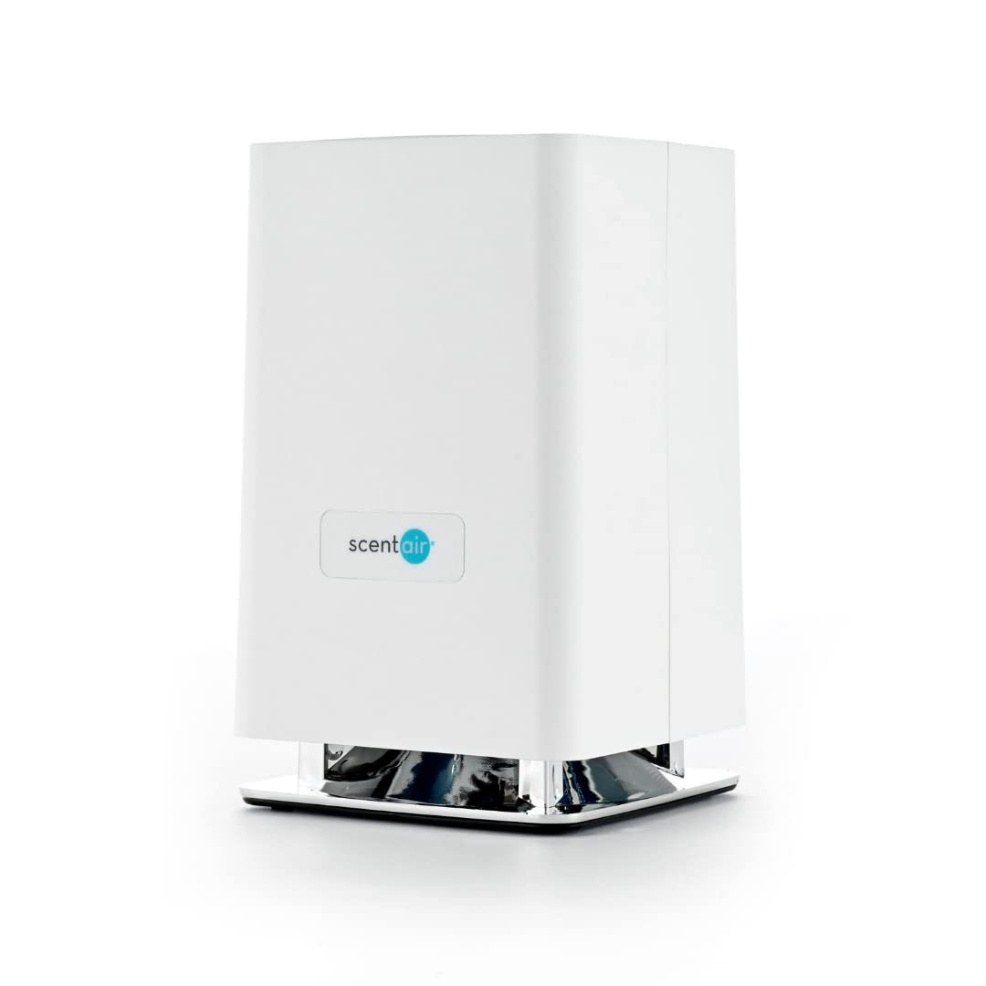 ScentAir Whisper Home diffuser front view in white