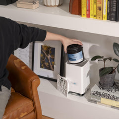 Whisper Home diffuser side profile showing compact design