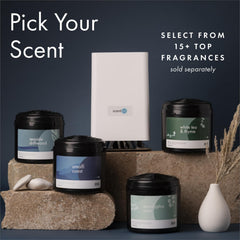Fragrance cartridge slot on Whisper Home (cartridge sold separately)