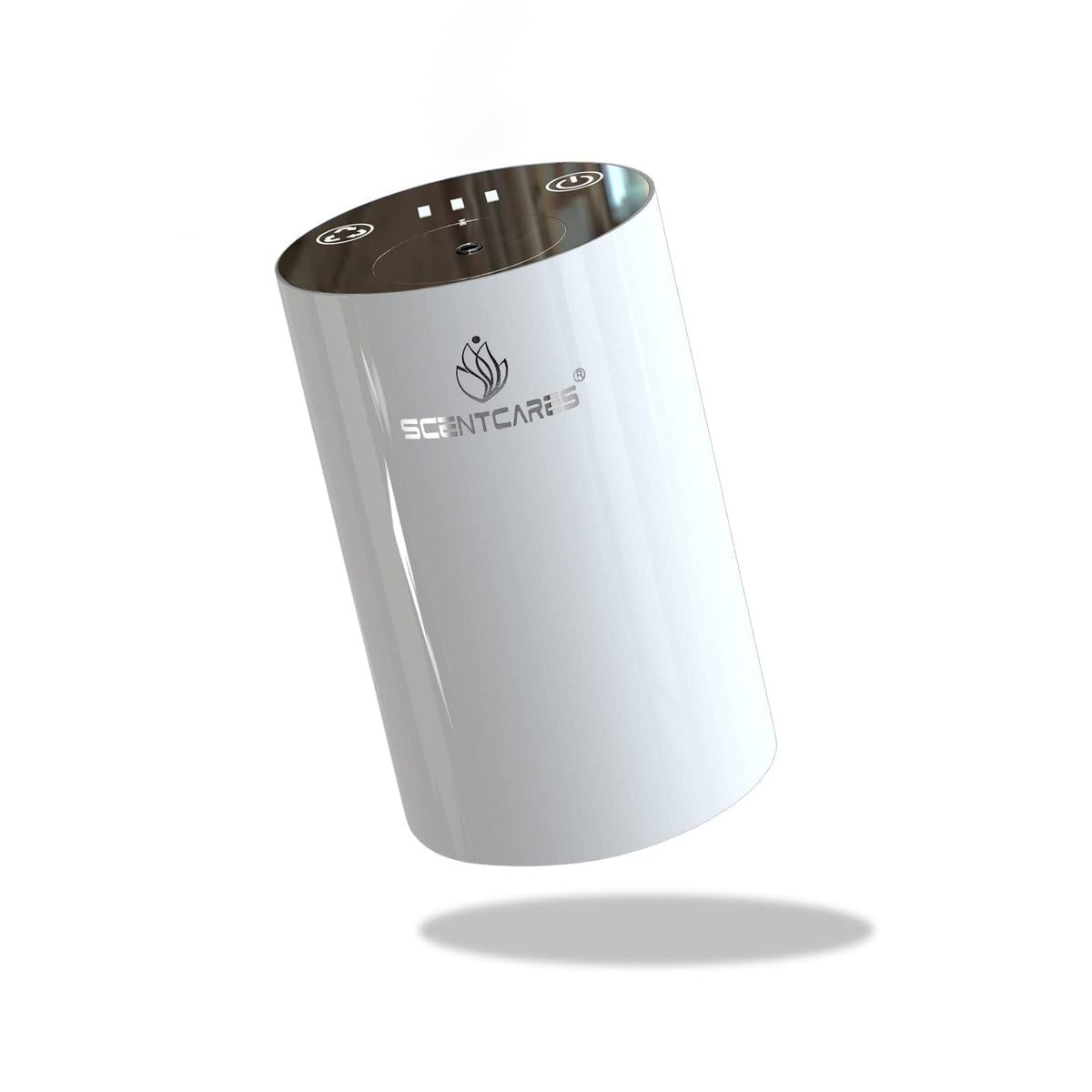 Scentcares Sentiment Diffuser front view shows compact, portable design for any room ambiance.