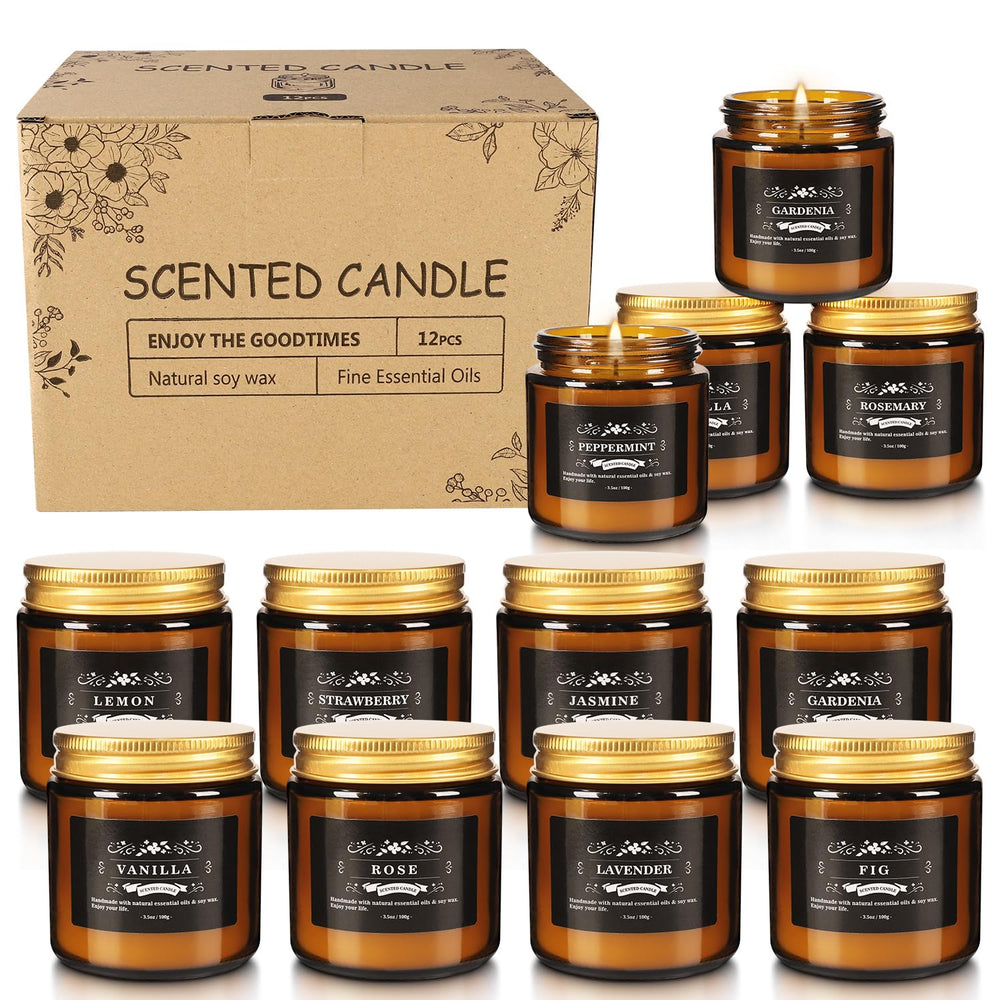 Jasmine scented candle