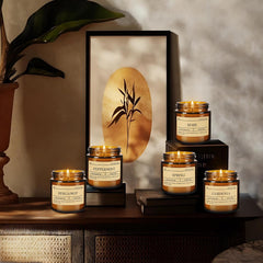 Gardenia-scented candle from the 24-pack set