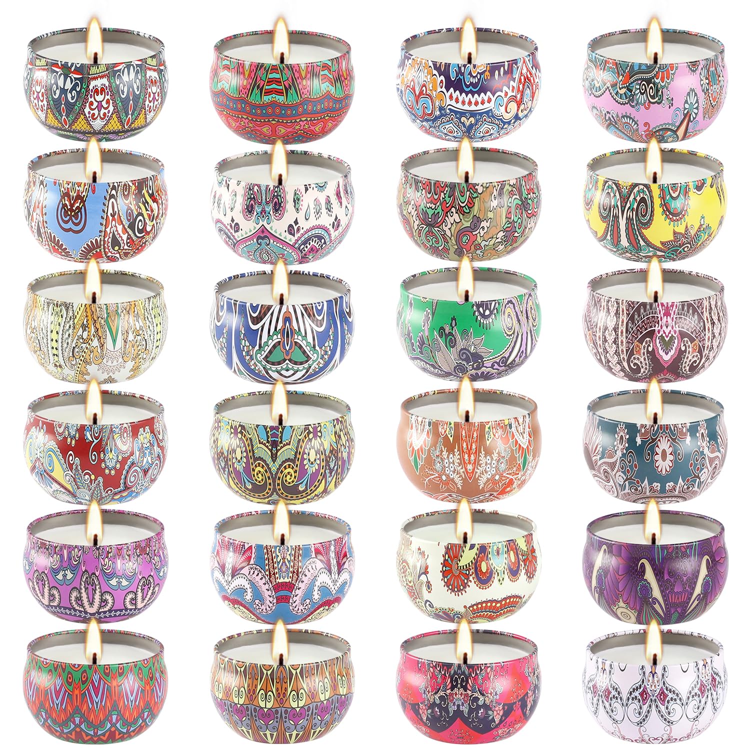 Candle jar 4 in the Scented Candles Gift Set