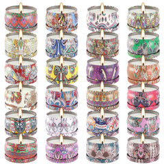 Candle jar 8 in the Scented Candles Gift Set