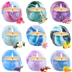 Scented Candles Gift Set 9-pack with assorted fragrances