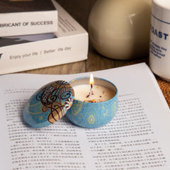 Close-up of premium packaging for the gift set
