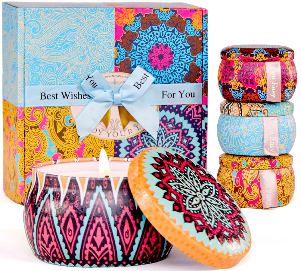 Main image: Scented Candles Gifts Set 4-pack