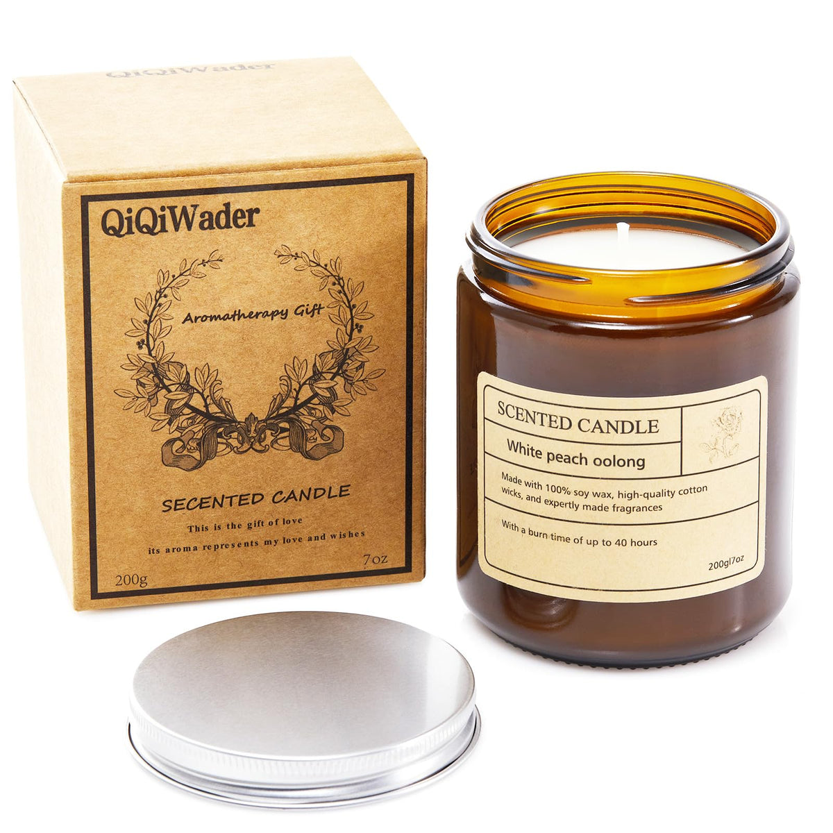 Natural soy scented candle collection – image 1