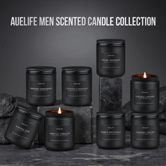 Caramel Coffee scented soy jar candle