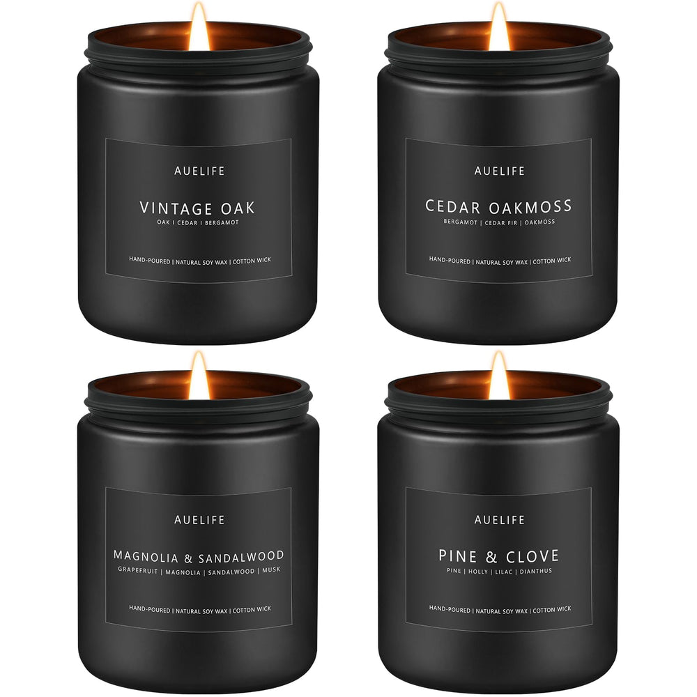 Scented Candles Set for Men – Vintage Oak
