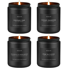 Scented Candles Set for Men – Vintage Oak