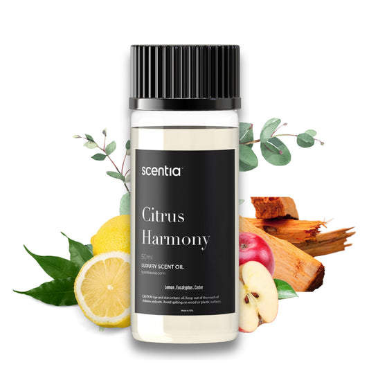 50ml Scentia Citrus Harmony essential oil bottle