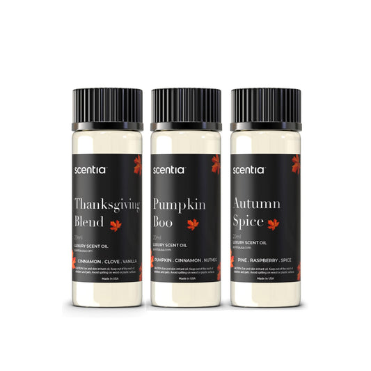 Autumn Spice 20ml bottle from Scentia Fall Essential Oils Set.