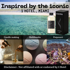 Scentia Miami One Aroma Oil 500 ml packaging display