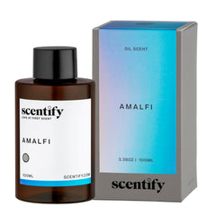 Scentify Amalfi Aroma Oil Refill 100ml bottle with lemon accents