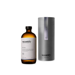 Luxurious diffuser oil refill with eucalyptus, bergamot, tea and powdery scent