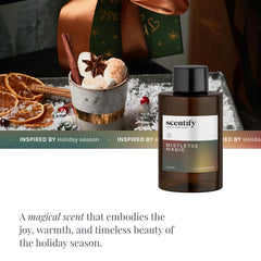 Ready-to-use diffuser oil setup featuring Mistletoe Magic