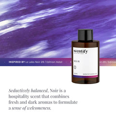 Noir diffuser oil with Musky, Tobacco, Hay and Cedarwood base notes