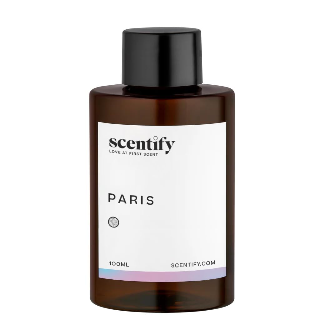 Close-up of Paris aroma oil notes: top notes of Berry, Soapy and Waxy