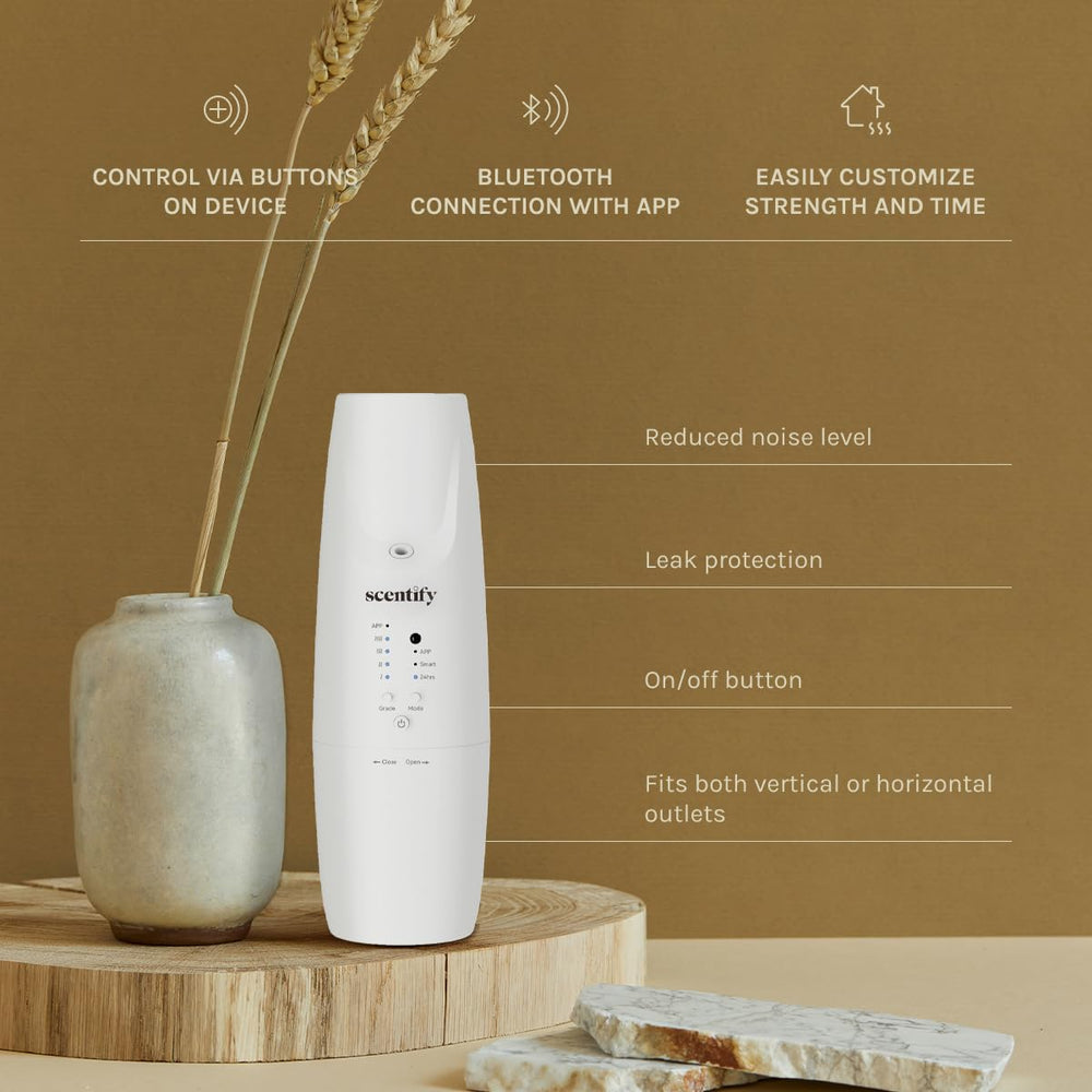 Diffuser controls and Bluetooth app compatibility on V2