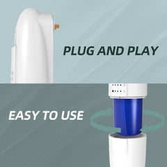 Close-up of the 100ml fragrance bottle for ScentiPlus