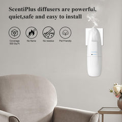 Scentiplus two-pack packaging for easy aroma setup