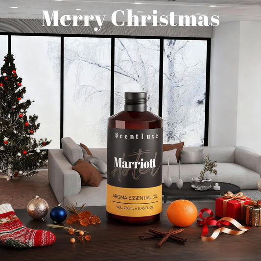 Premium packaging for ScentLuxe 250mL diffuser oil