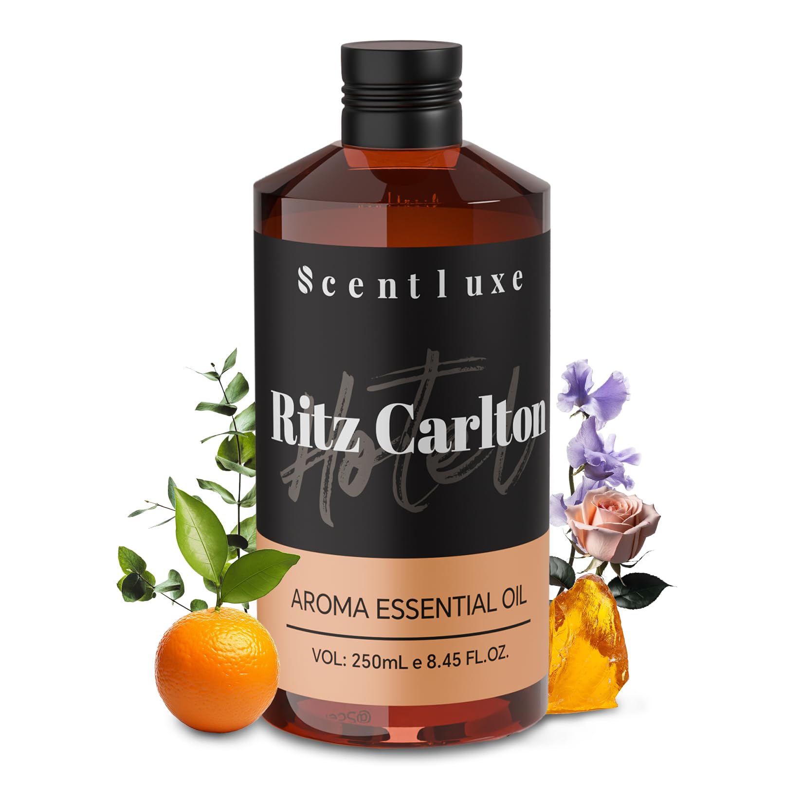 Scentluxe Ritz-Carlton inspired orange and musk essential oil bottle