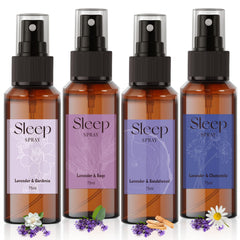 SCENTORINI Sleep Spray Lavender Gardenia 75ml bottle, 4-pack
