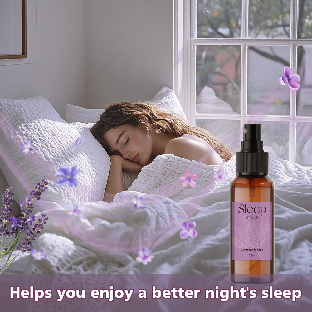 SCENTORINI Sleep Spray Lavender Sandalwood 75ml bottle, 4-pack