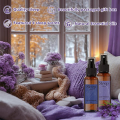 Boxed four-pack SCENTORINI Sleep Spray set