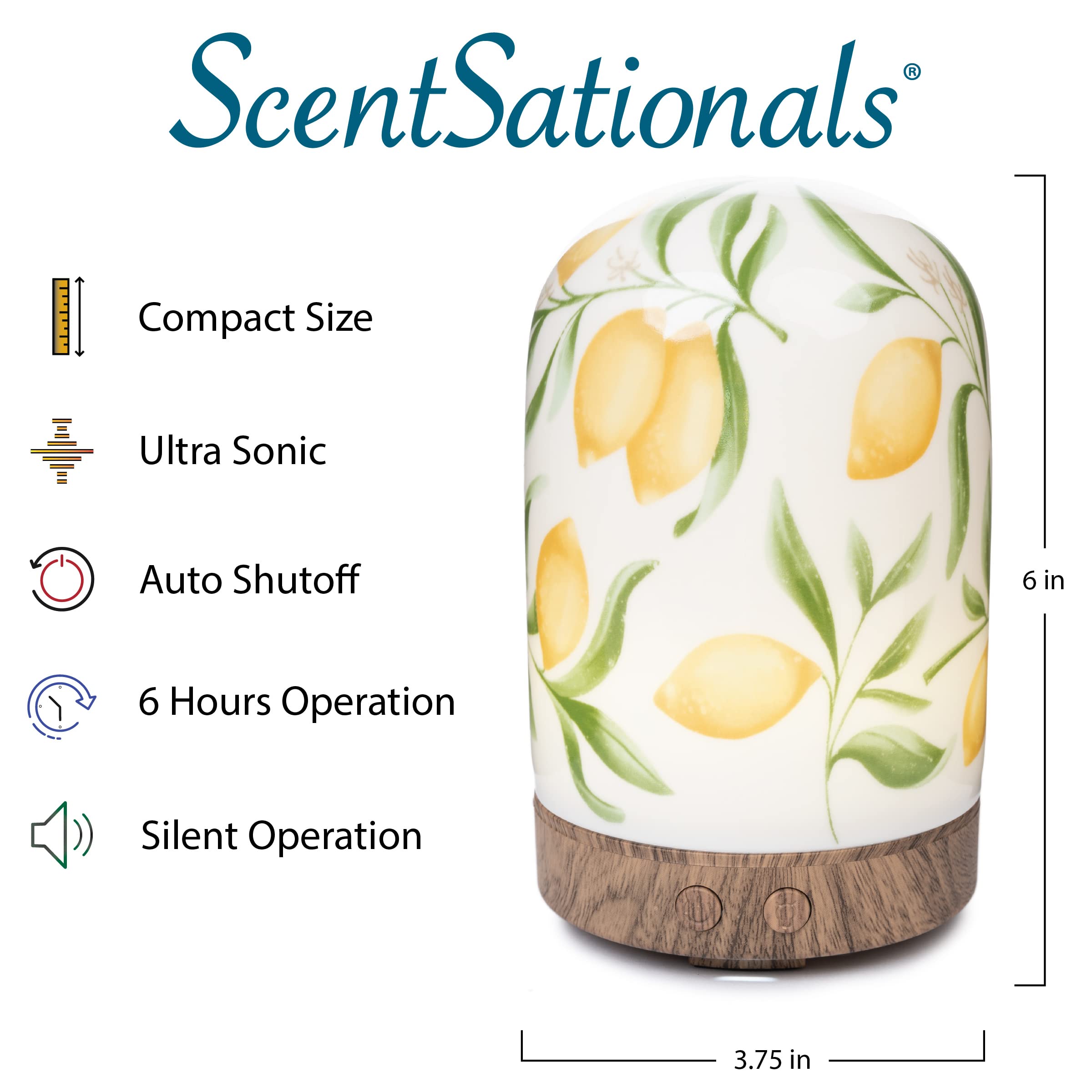 Scentsationals Eclectic Collection diffuser in a living room setup