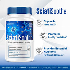 SciatiSoothe bottle with label
