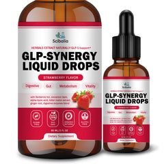 Front view of Scibalia GLP-1 Drops bottle