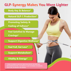 GLP-1 Drops bottle with straw and glass of water